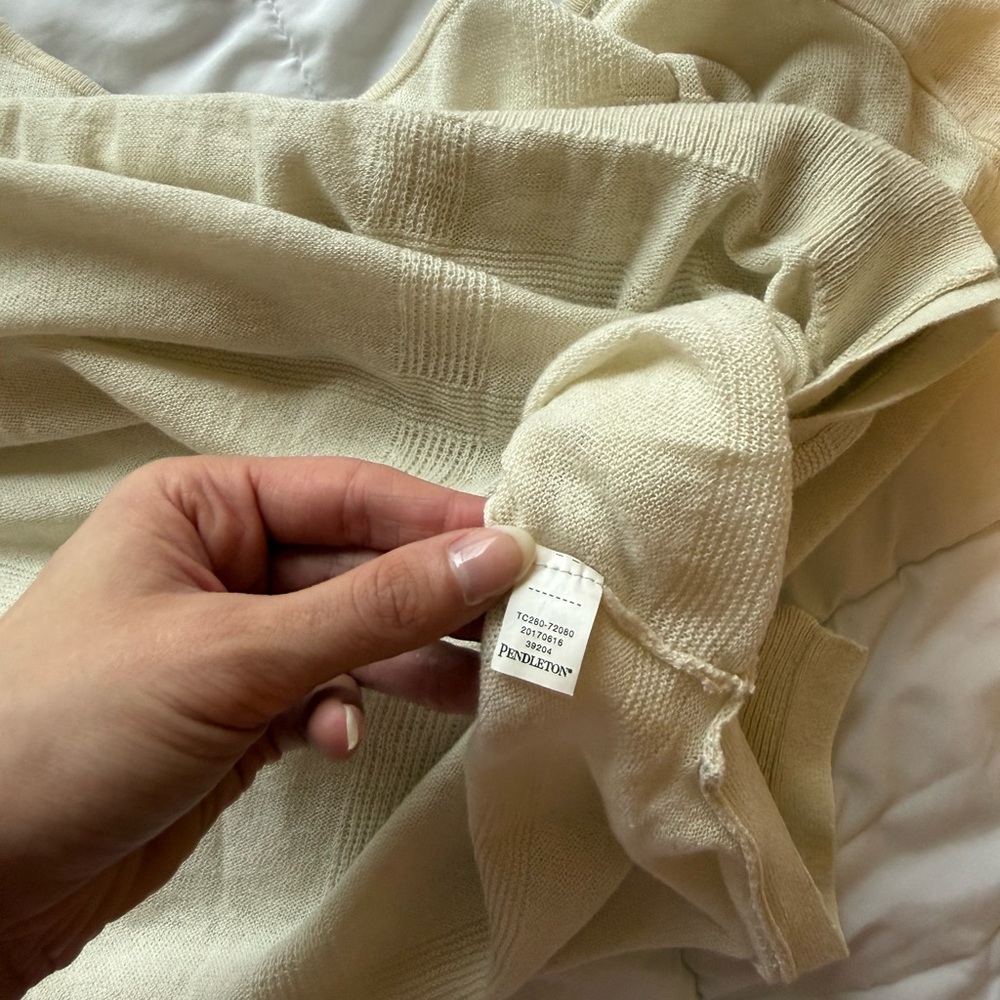 Women’s Pendleton Airy Windowpane Pullover - image 5